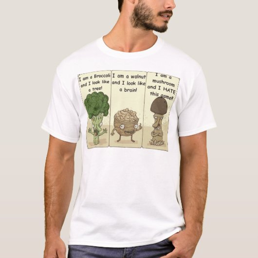 T-shirt Je suis un champignon (Devant)