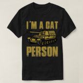 T-shirt Je suis un chat (Design devant)