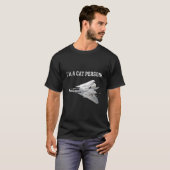 T-shirt Je Suis Un Chat Fr-14 Tomcat (Devant entier)