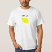 T-shirt Je suis un citron (Devant)