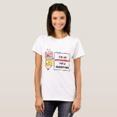 T-shirt Je suis un COMPTABLE pas un MAGICIEN (Devant entier)