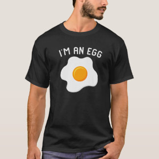 T-shirt Je suis Un Costume d'Oeuf Drôle Halloween Présent