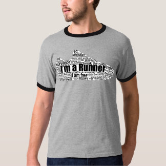 T-shirt Je suis un coureur