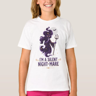 T-shirt Je suis un design de Halloween Silent Night-Mare