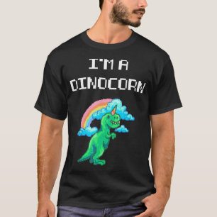 T-shirt Je suis un dinocorne drôles dinosaures licorne ima