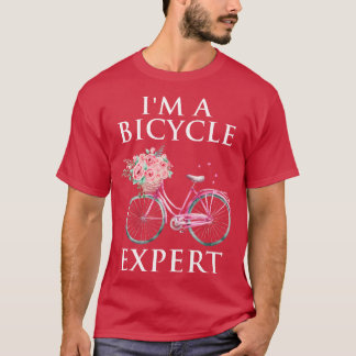 T-shirt Je Suis Un Expert En Vélo