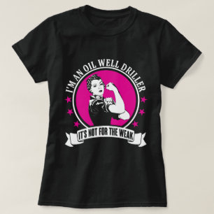 T-shirt Je suis un foreur de puits de pétrole