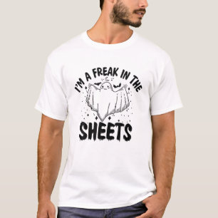 T-shirt Je suis un fou dans les feuilles Boo Ghost Éffraya