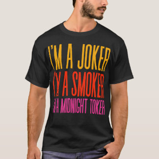 T-shirt Je suis un fumeur Je suis un jeton de minuit 2