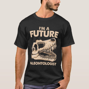 T-shirt Je Suis Un Futur Paléontologue Dinosaures De Paléo