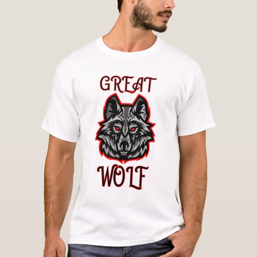 T-shirt je suis un grand loup (Devant)