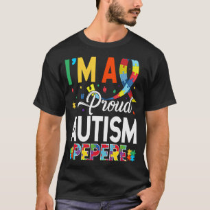 T-shirt Je suis un grand-père autiste fier correspondant à