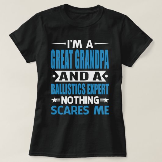 T-shirt Je Suis Un GRANDPA EXCELLENT Et Un Expert En Balli (Design devant)