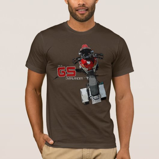 T-shirt Je suis un GS Overlander (Devant)