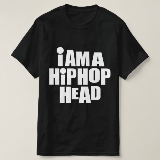 T-shirt Je suis un HipHop Head (Design devant)