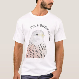 T-shirt Je suis un Kestrel Birdwatcher