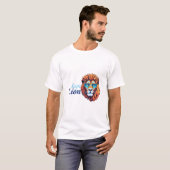 T-shirt je suis un lion (Devant entier)
