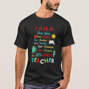 T-shirt Je Suis Un Livre Lecture Vie Changer Fier 2E Année