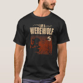 T-shirt Je Suis Un Loup-Occidental Pour Les Fans De Loups (Devant)