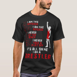 T-shirt Je Suis Un Lutteur Inspirant Drôle Pour La Guerre