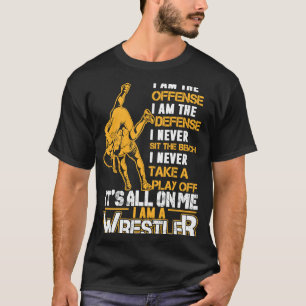 T-shirt Je Suis Un Lutteur Mignonne Pour Wrestler