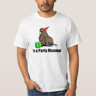 T-shirt Je suis un mammifère de partie