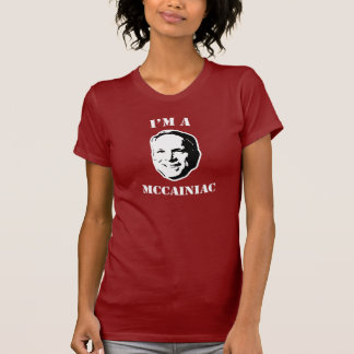 T-shirt Je suis un Mccainiac