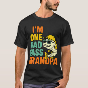 T-shirt Je suis un méchant grand-père basses drôle grand-p