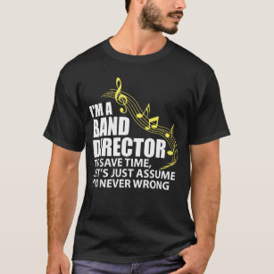 T-shirt Je suis un mélomane de directeur Funny Musician de