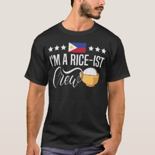 T-shirt Je suis un membre de l'équipage Rice-Ist Amoureux