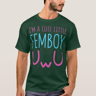 T-shirt Je Suis Un Migny Petit Femboy LGBTQ Gay Esthétiqu