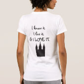 T-shirt Je suis un mormon (sien) (Dos)