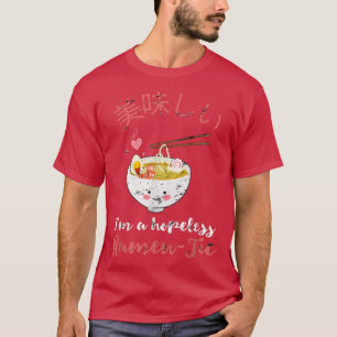 T-shirt Je suis un Noddle Japonais Ramen-Tic sans espoir10