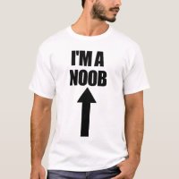 Je suis Un Noob Arrow Pointing Up Jeu Vidéo Gamer 