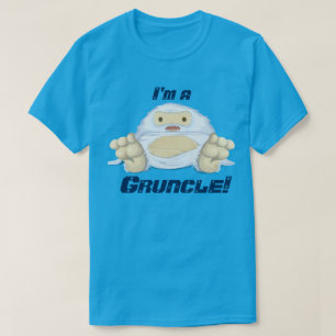 T-shirt "Je suis un oncle !" avec un mignon monstre