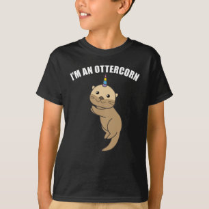 T-shirt Je suis un Ottercorn Sweet Otter Unicorn