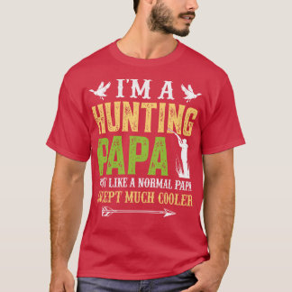 T-shirt Je suis un papa de chasse
