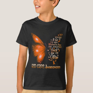 T-shirt Je Suis Un Papillon De Sensibilisation Aux Crps Rs