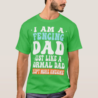 T-shirt Je Suis Un Père En Cloison Comme Papa Normal Sauf 