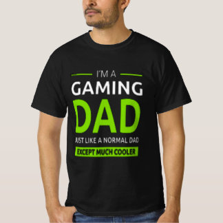 T-shirt "Je suis un père gamer comme un père normal seulem