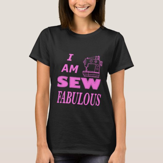 T-shirt Je Suis Un Peu Fabrique En Noir Et Rose (Devant)