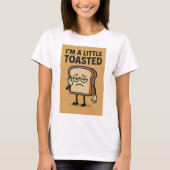 T-shirt Je suis un peu grillé (Devant)