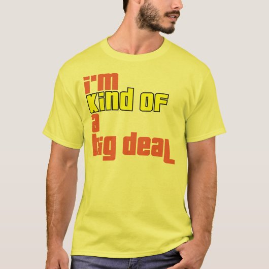 T-shirt Je suis un peu une affaire (Devant)