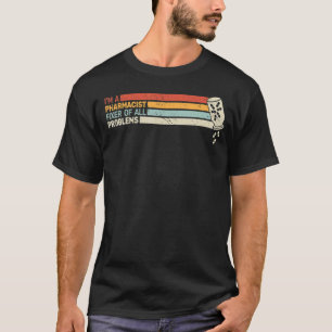 T-shirt Je suis un pharmacien fixeur de pharmaciens pharma