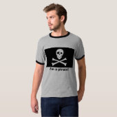T-shirt Je suis un pirate ! (Devant entier)