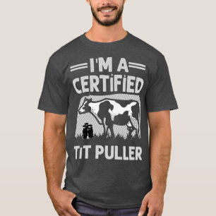 T-shirt Je Suis Un Producteur De Vache Laitière Daigne Cer