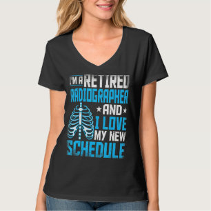 T-shirt Je suis un radiographe retraité Rad Tech Tec radio
