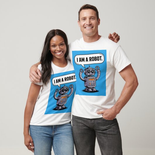 T-shirt Je suis un robot (Unisexe)