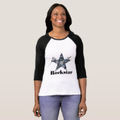 T-shirt Je suis un Rockstar (Devant entier)