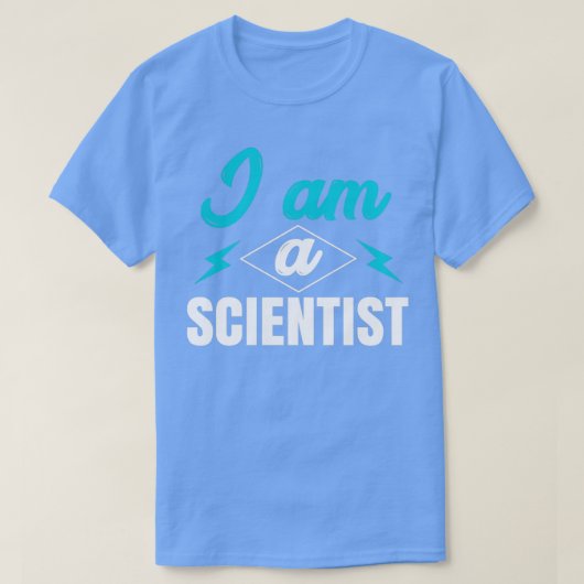 T-shirt Je suis un scientifique (Design devant)
